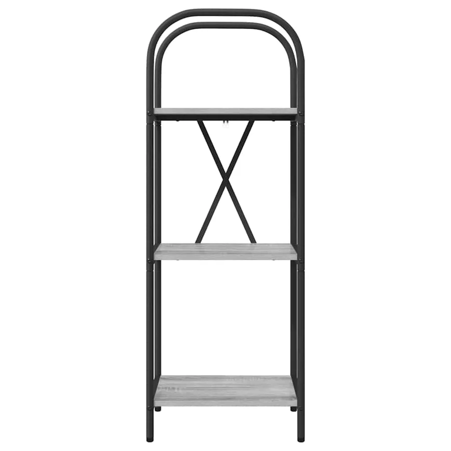 Étagère Gris Sonoma 40 x 30 x 109 cm Bois d'ingénierie - 5