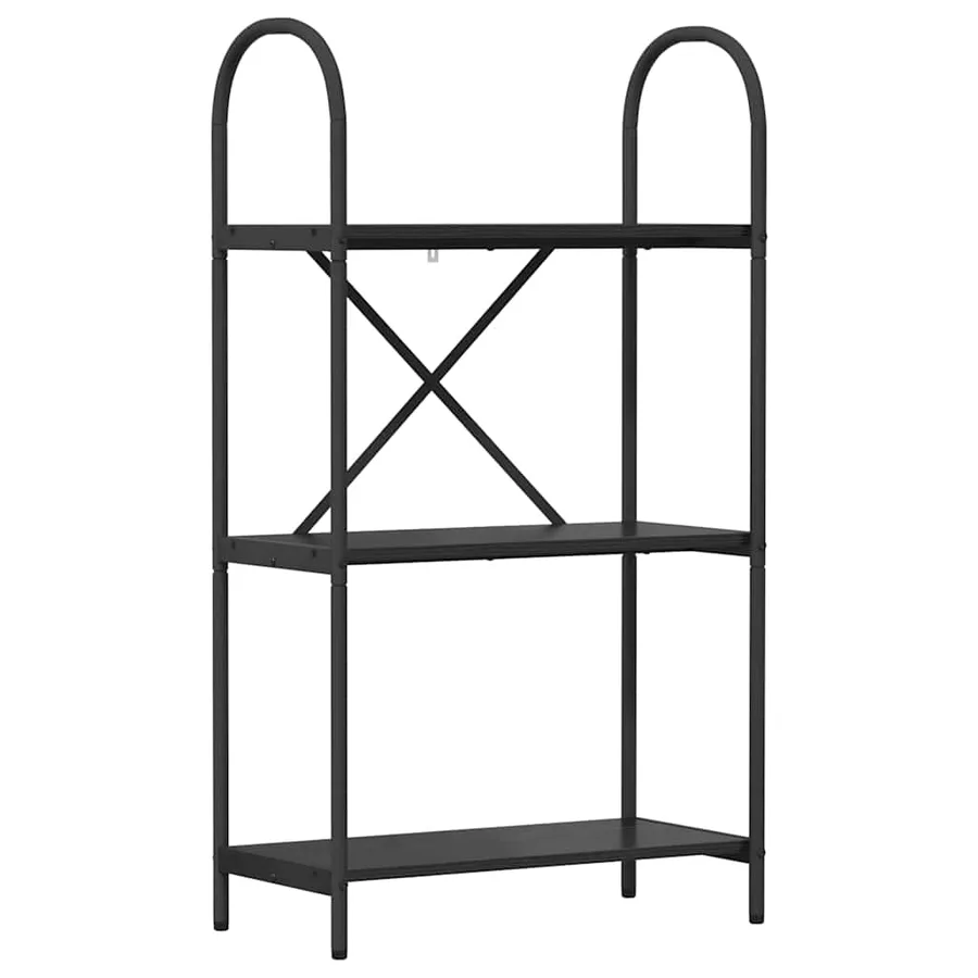 Étagère Chêne noir 60 x 30 x 109 cm Bois d'ingénierie - 2