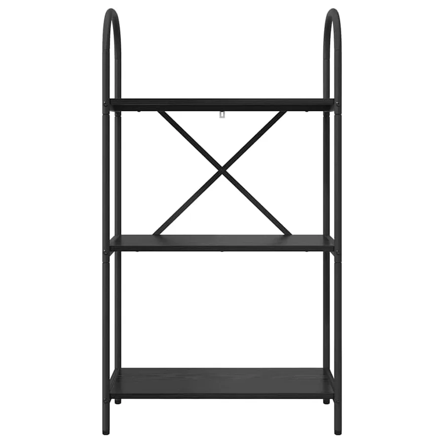 Étagère Chêne noir 60 x 30 x 109 cm Bois d'ingénierie - 5