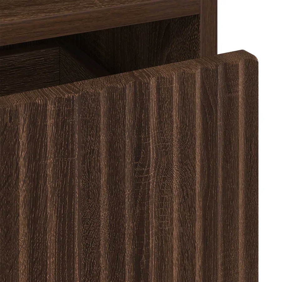 Cabinet de chevet 2 pcs Chêne marron 49 x 36 x 61 cm - 11