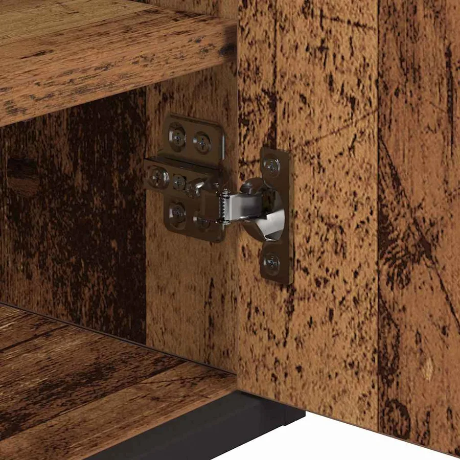 Étagère Murale avec étagère Bois ancien 65 x 20 x 60 cm - 10