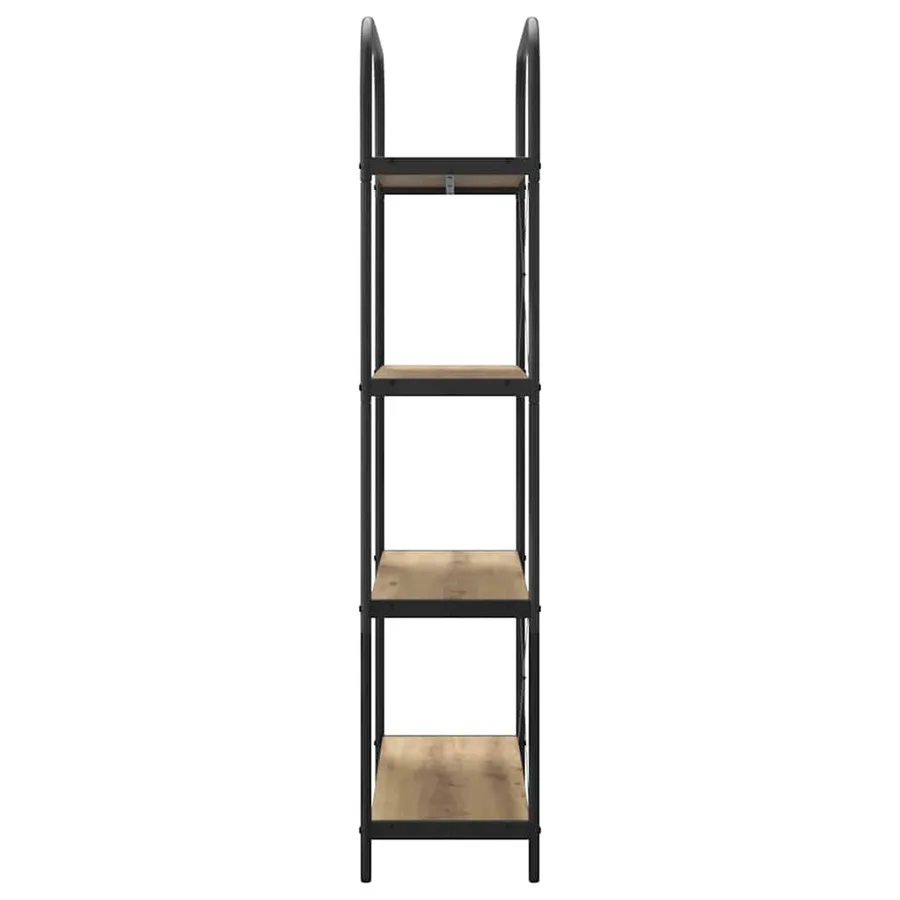 Étagère 4 niveaux 80 x 30 x 146 cm Bois d'ingénierie - 6