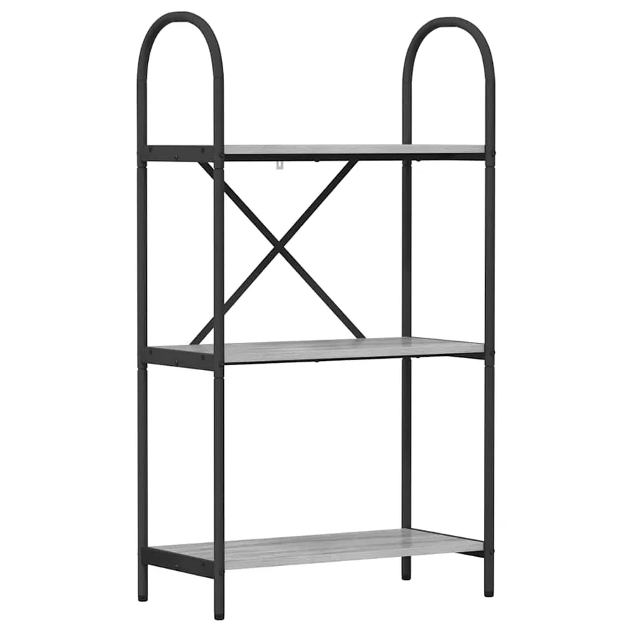 Étagère Gris Sonoma 60 x 30 x 109 cm Bois d'ingénierie - 2