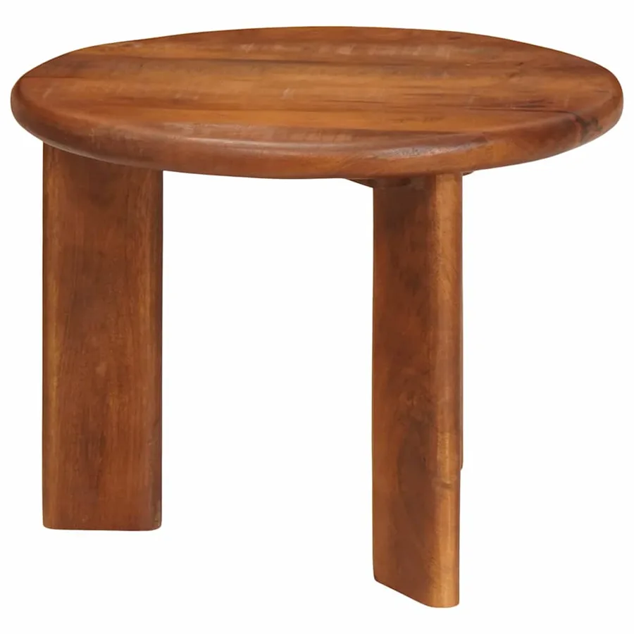 Tables basses gigognes 3 pcs Marron miel Bois de mangue massif - 6