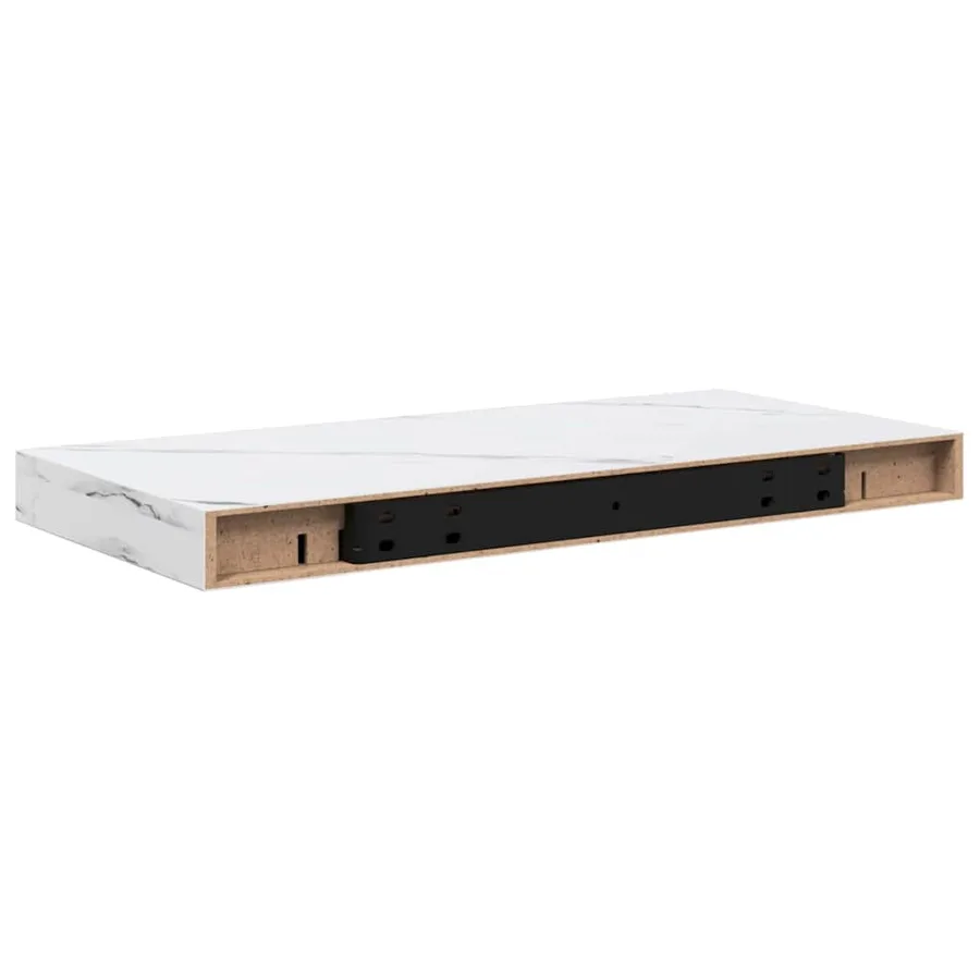 Étagère Murale 4 pcs Marbre blanc 50 x 23,5 x 4 cm - 9
