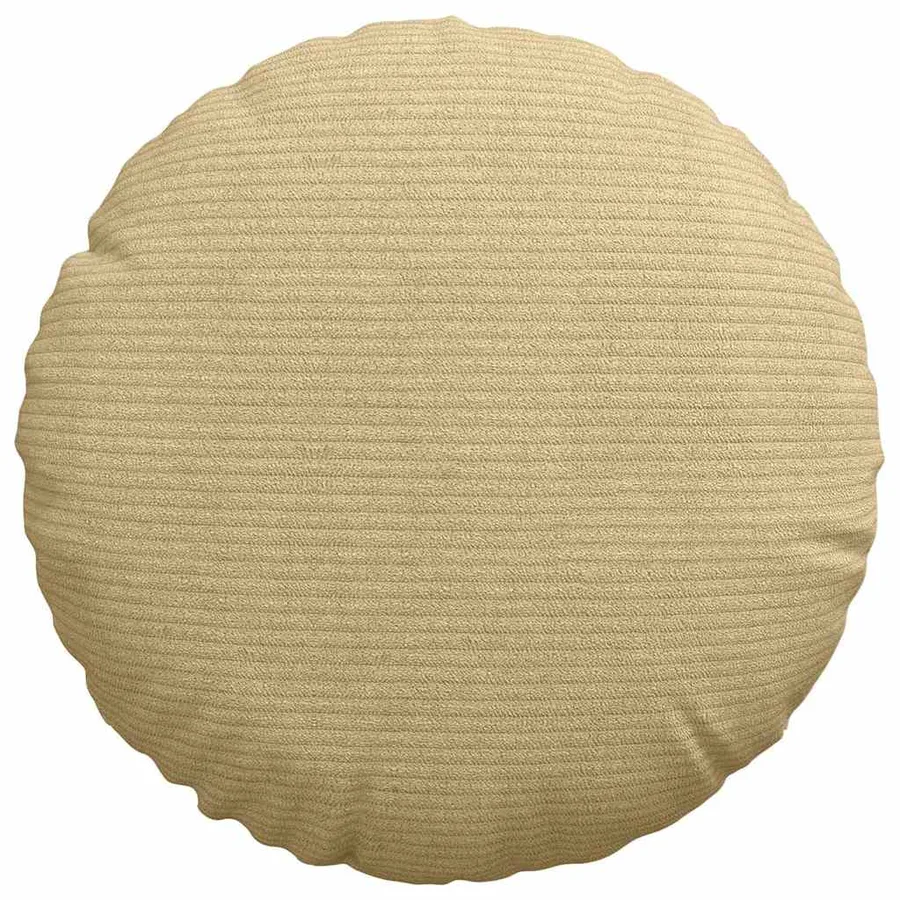 Coussins de siège 2 pcs Vert gris Ø30 x 13 cm - 6
