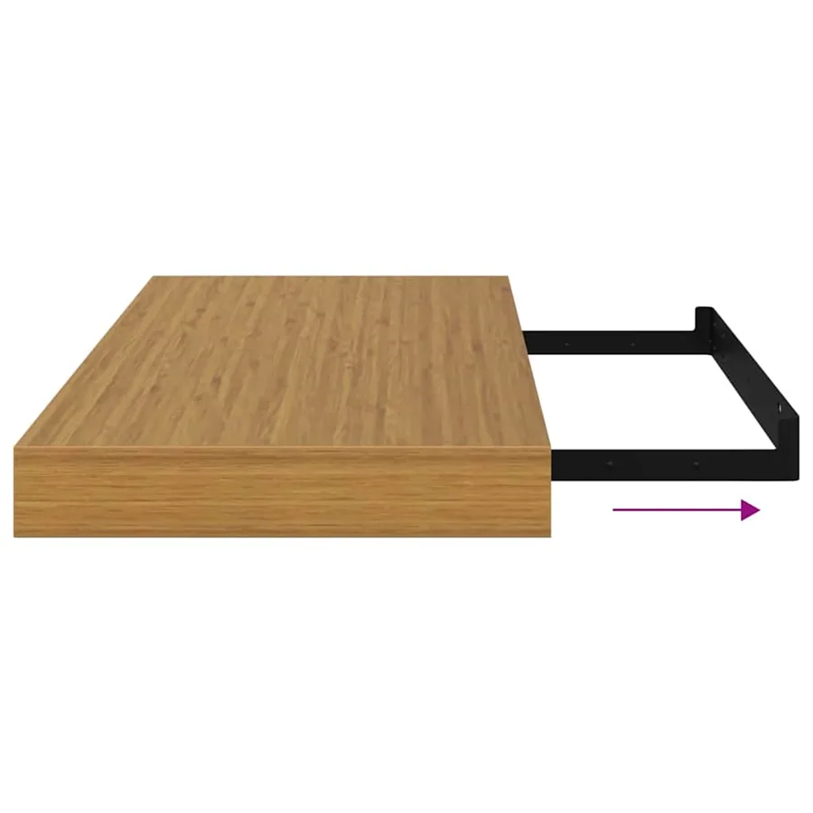 Étagère Murale Beige 50 x 23 x 4 cm Bois d'ingénierie - 12