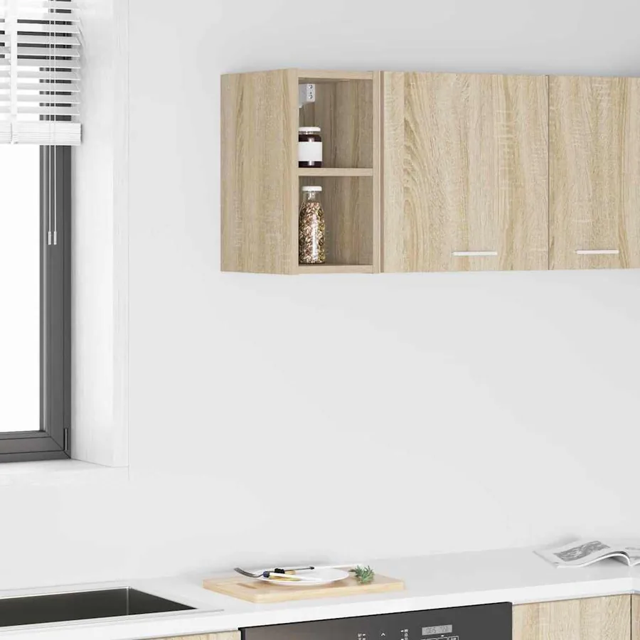 Armoire suspendue avec stockage Chêne Sonoma 20 x 29,5 x 40 cm