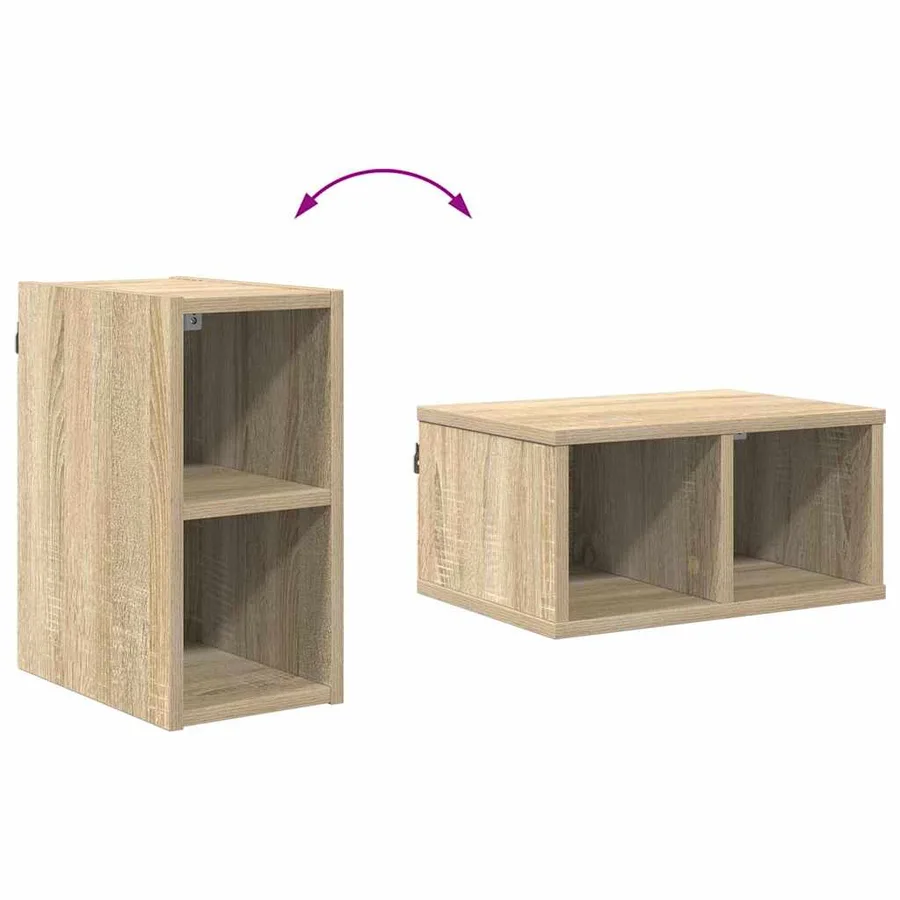 Armoire suspendue avec stockage Chêne Sonoma 20 x 29,5 x 40 cm - 10