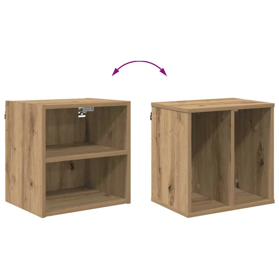 Armoire suspendue Chêne artisanal 40 x 29,5 x 40 cm - 10