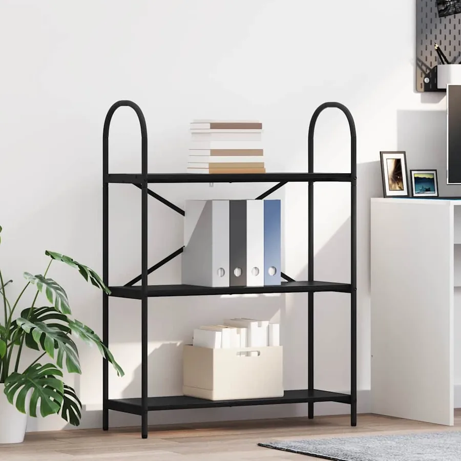 Étagère Chêne noir 80 x 30 x 109 cm Bois d'ingénierie