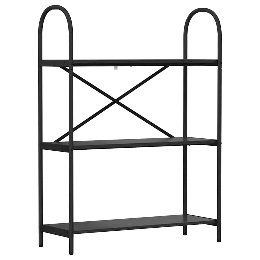 Étagère Chêne noir 80 x 30 x 109 cm Bois d'ingénierie - 2