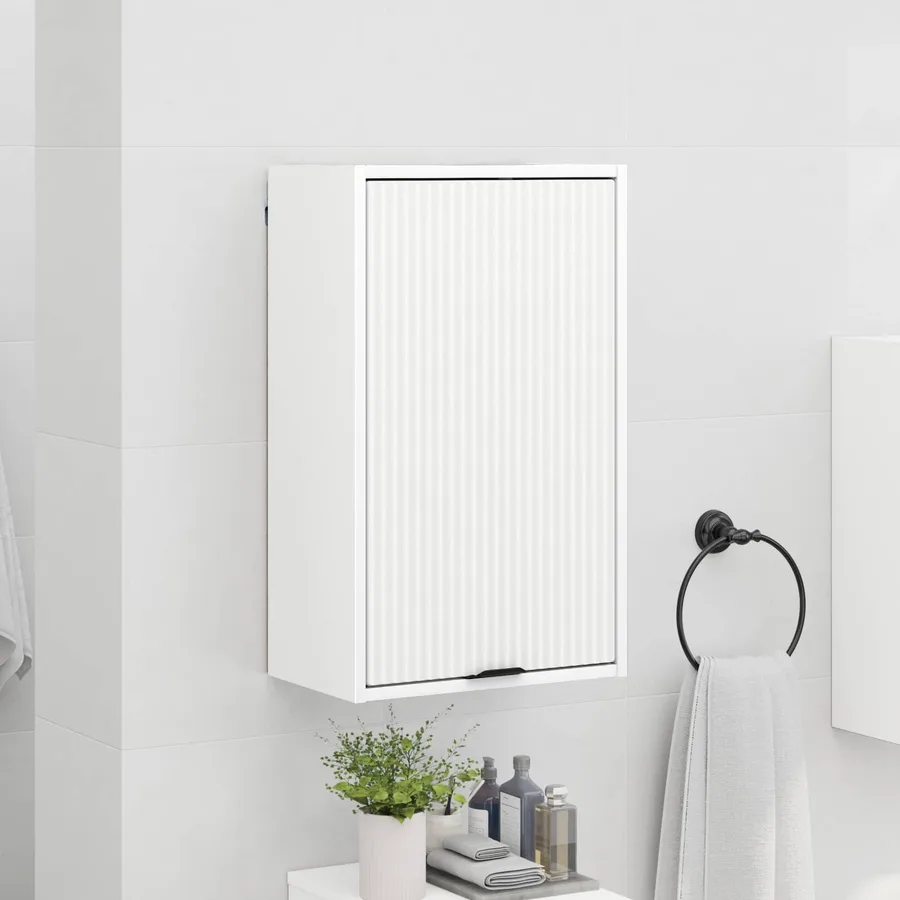 Cabinet de salle de bain Blanc 39 x 23,5 x 65 cm - 4