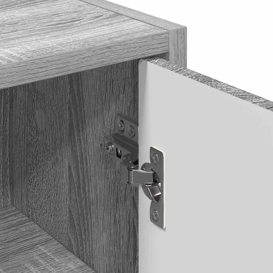 Cabinet de salle de bain Gris Sonoma 39 x 23,5 x 65 cm - 8