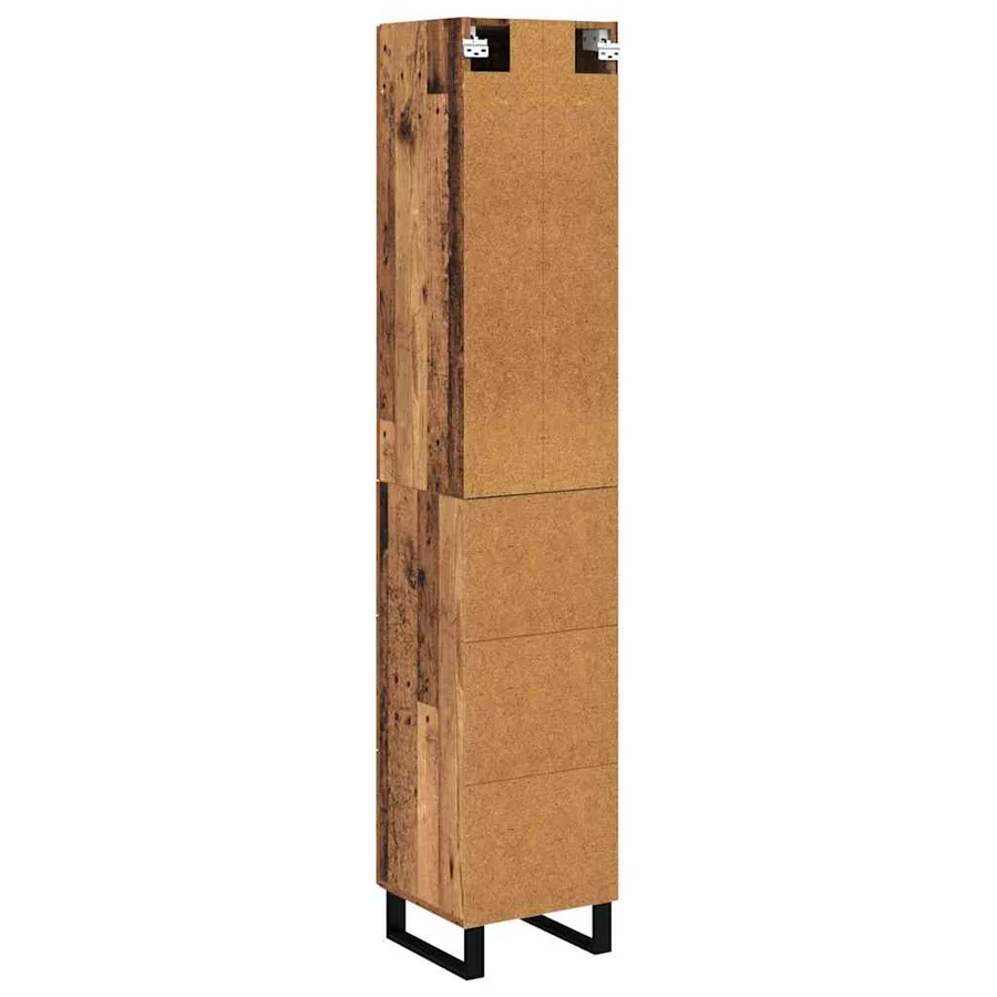 Haut Armoire Bois Ancien 34,5 x 34 x 180 cm Bois d'ingénierie - 8