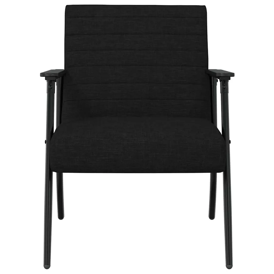 fauteuil Noir 59 x 75 x 78 cm tissu - 4