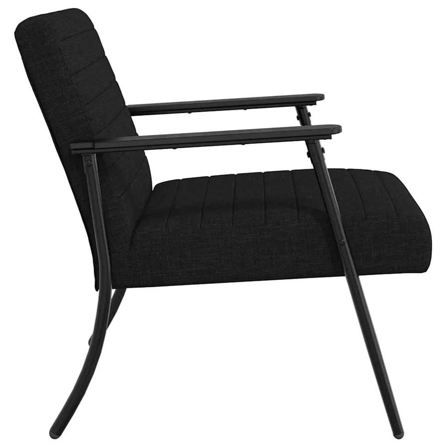 fauteuil Noir 59 x 75 x 78 cm tissu - 5