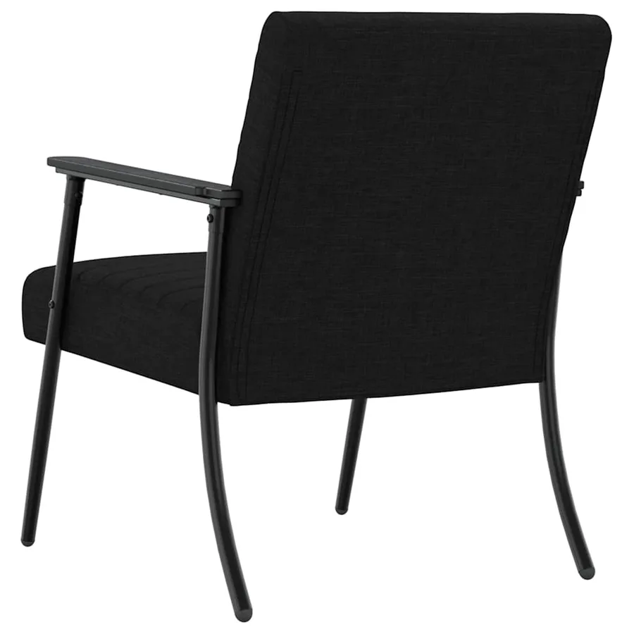 fauteuil Noir 59 x 75 x 78 cm tissu - 6