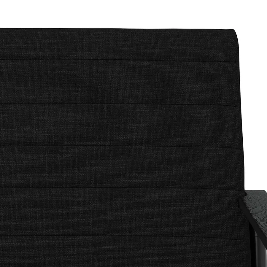 fauteuil Noir 59 x 75 x 78 cm tissu - 7