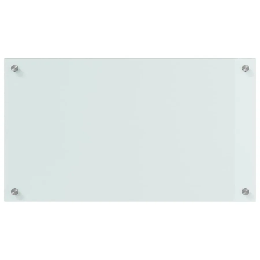 Crédence de cuisine 2 pcs Blanc 70 x 40 cm verre trempé - 4