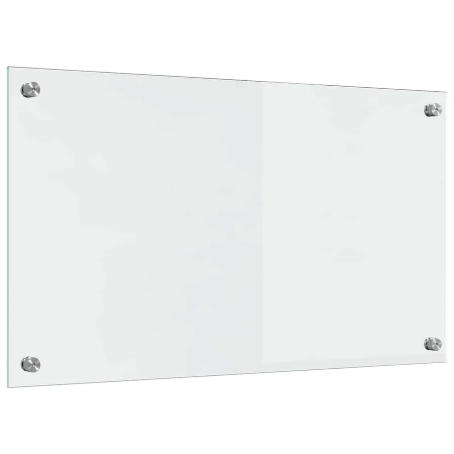 Crédence de cuisine 2 pcs Transparent 70 x 40 cm verre trempé - 6