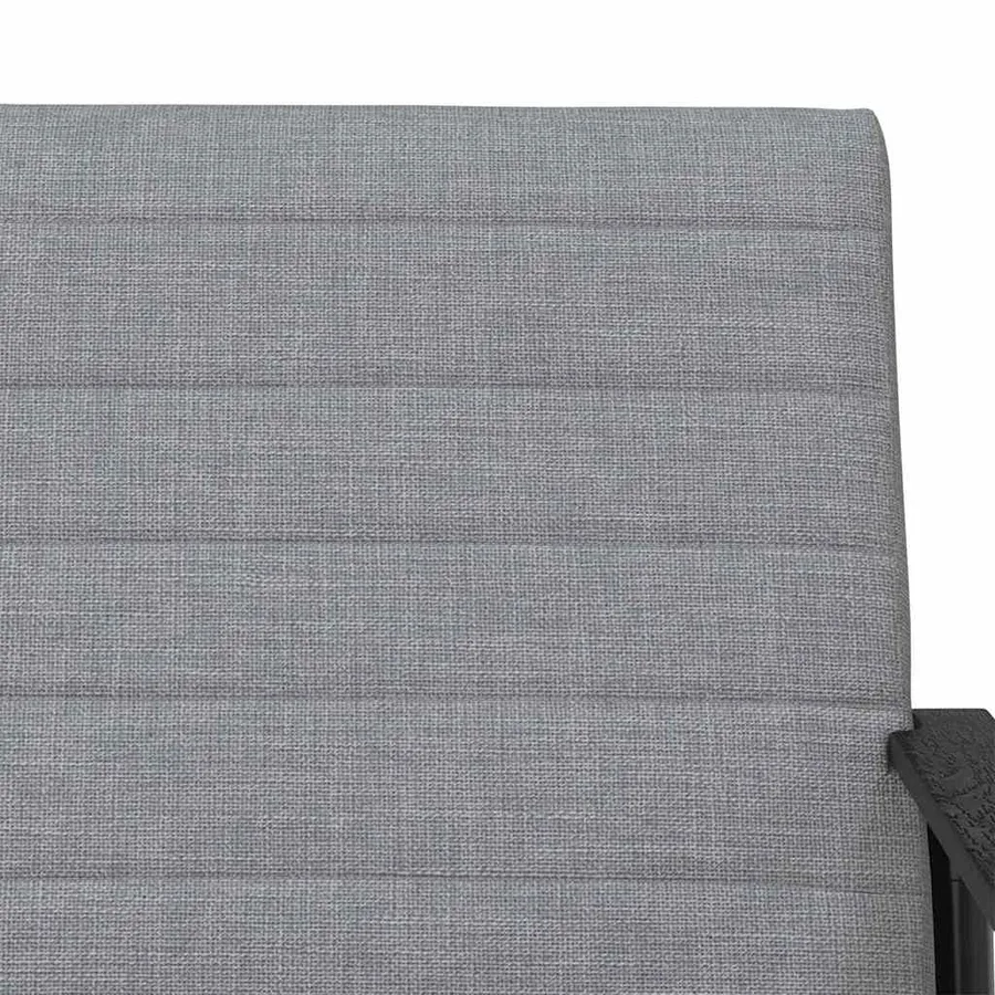 fauteuil Gris clair 59 x 75 x 78 cm tissu - 7