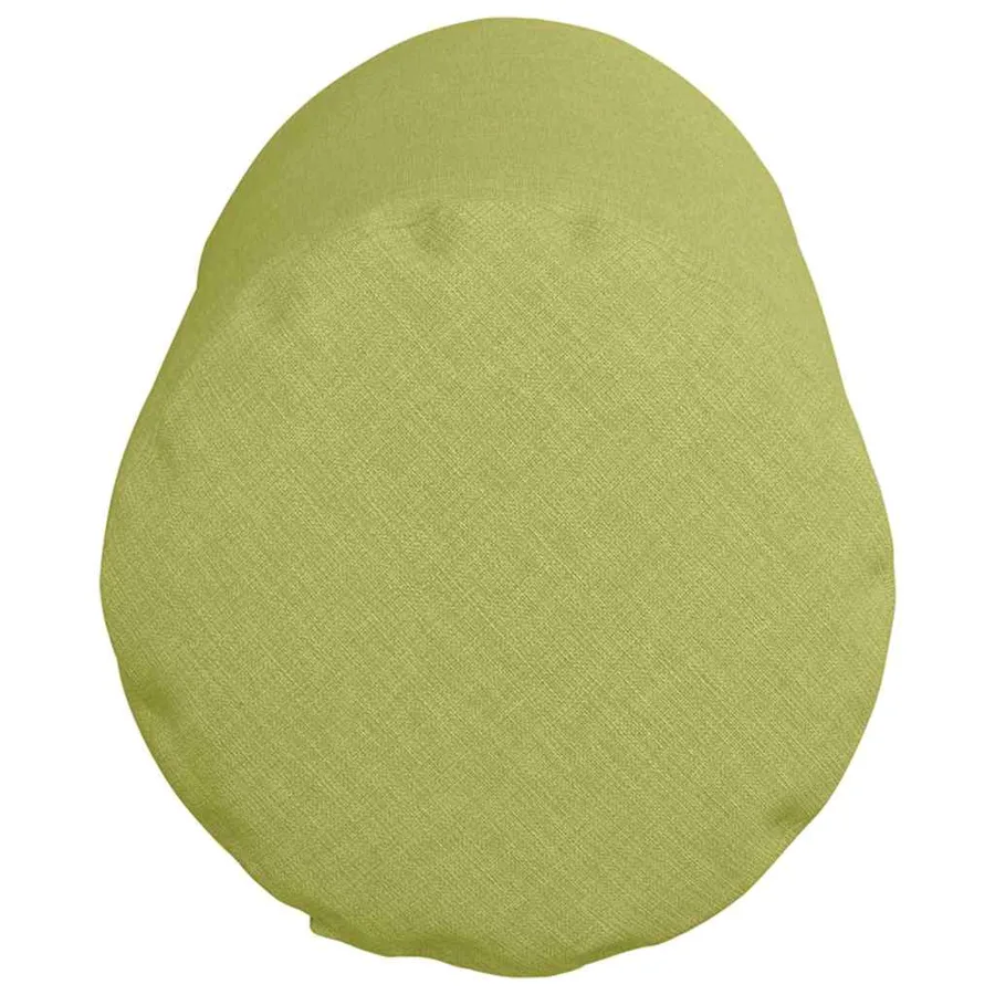 Coussins d'accent 2 pcs Vert clair Ø 15 x 40 cm tissu - 7