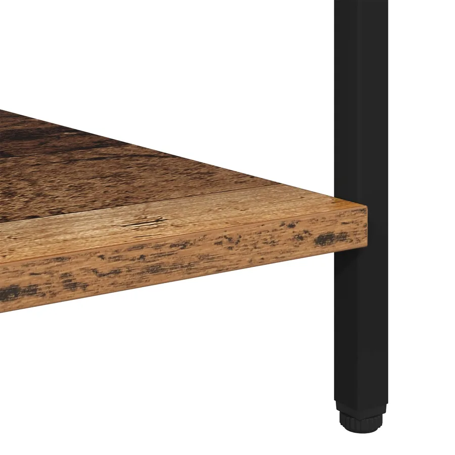 Table de chevet 2 pcs Bois ancien 40 x 40 x 50 cm - 8