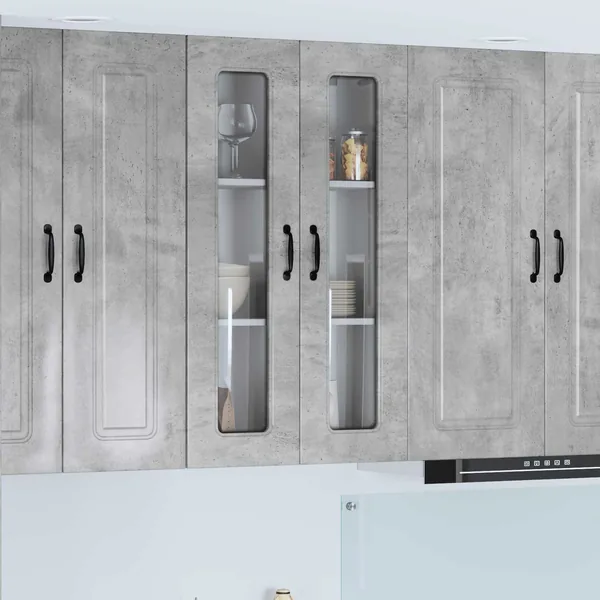 Panneau de lave-vaisselle Kalmar Gris béton 60 x 31 x 100 cm