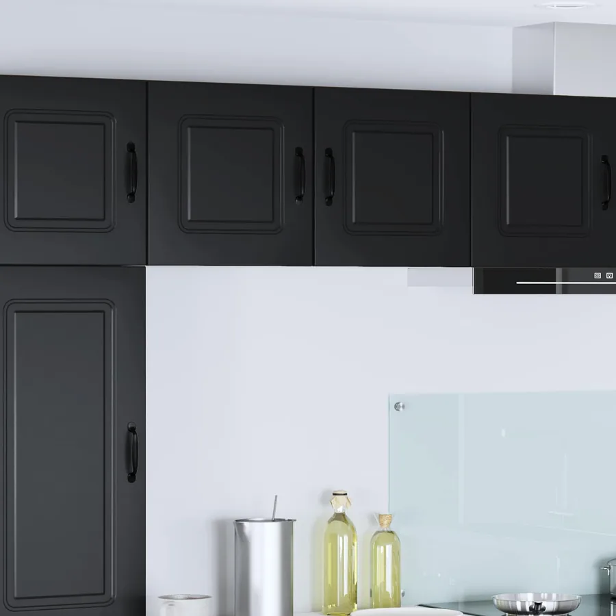Panneau de lave-vaisselle Kalmar 2 pcs Noir 40 x 31 x 40 cm