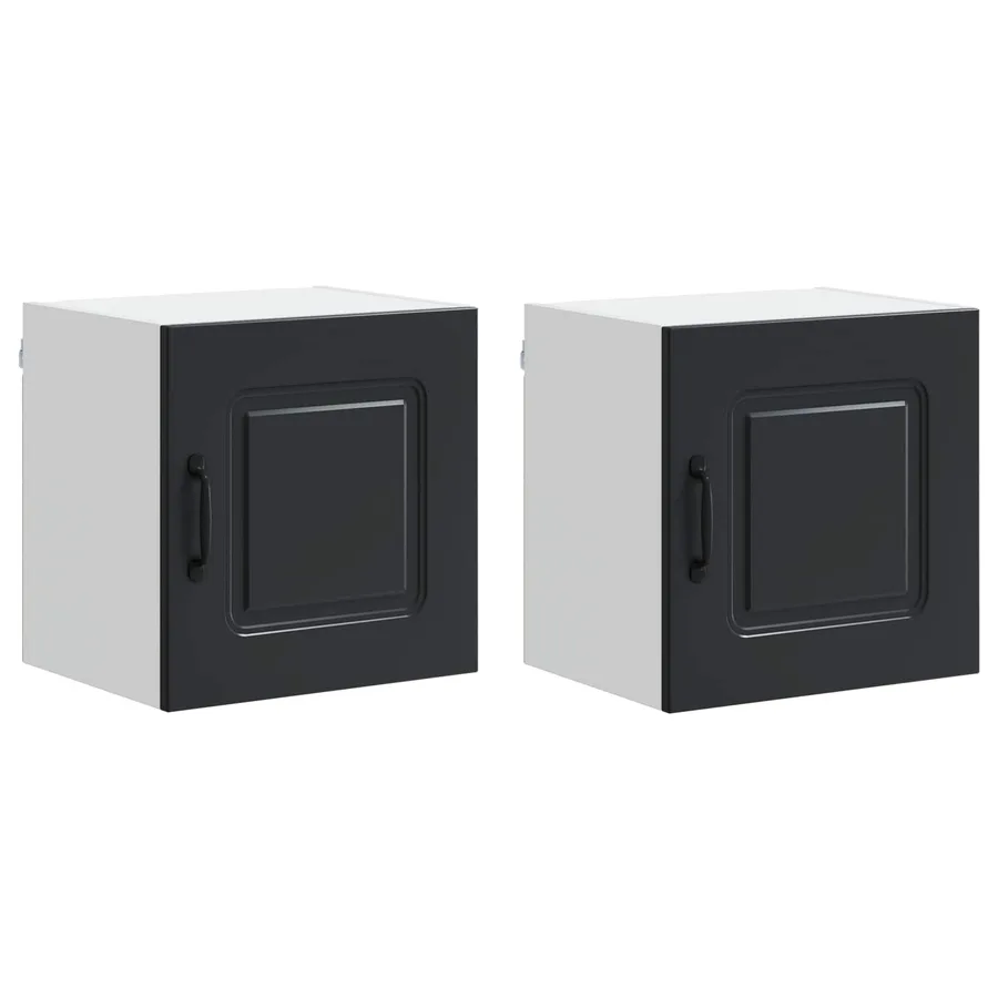Panneau de lave-vaisselle Kalmar 2 pcs Noir 40 x 31 x 40 cm - 2