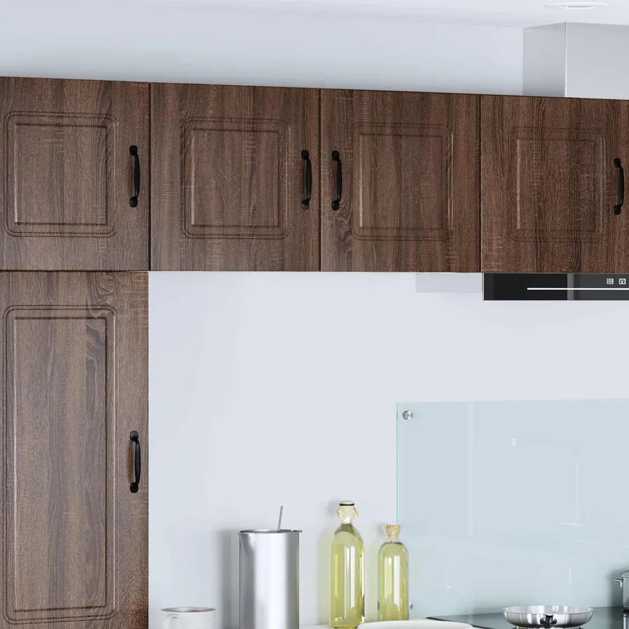 Panneau de lave-vaisselle Kalmar 2 pcs Chêne brun