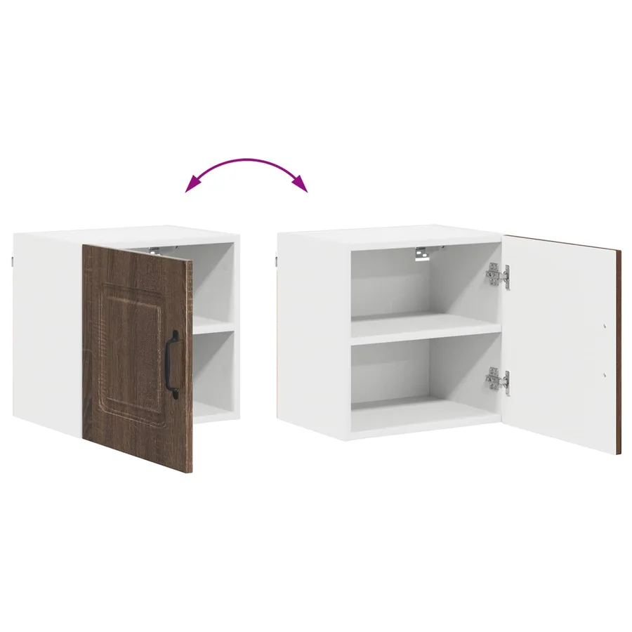 Panneau de lave-vaisselle Kalmar 2 pcs Chêne brun - 12