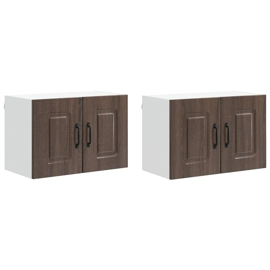 Panneau de lave-vaisselle Kalmar 2 pcs Chêne brun - 2