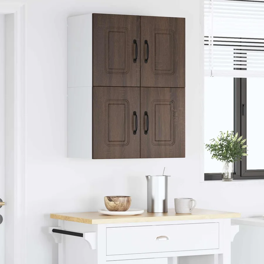 Panneau de lave-vaisselle Kalmar 2 pcs Chêne brun - 4