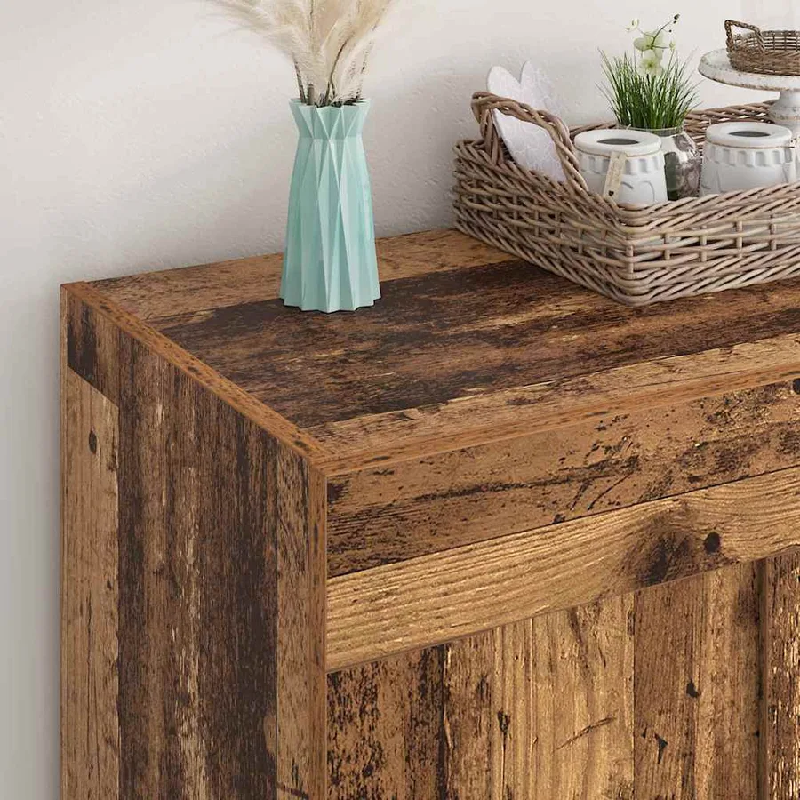 Buffet Bois Ancien 69,5 x 34 x 90 cm Bois d'ingénierie - 4