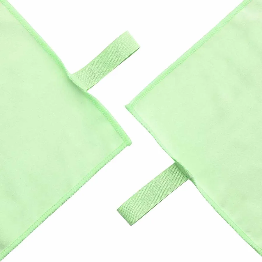 Set de serviettes de sport 3 pcs Vert Polyester et Polyamide - 5