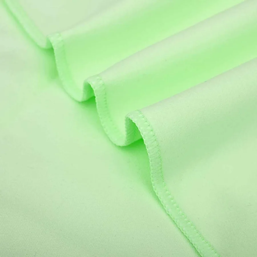 Set de serviettes de sport 3 pcs Vert Polyester et Polyamide - 6