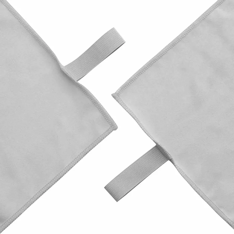 Set de serviettes de sport 3 pcs Gris Polyester et Polyamide - 5