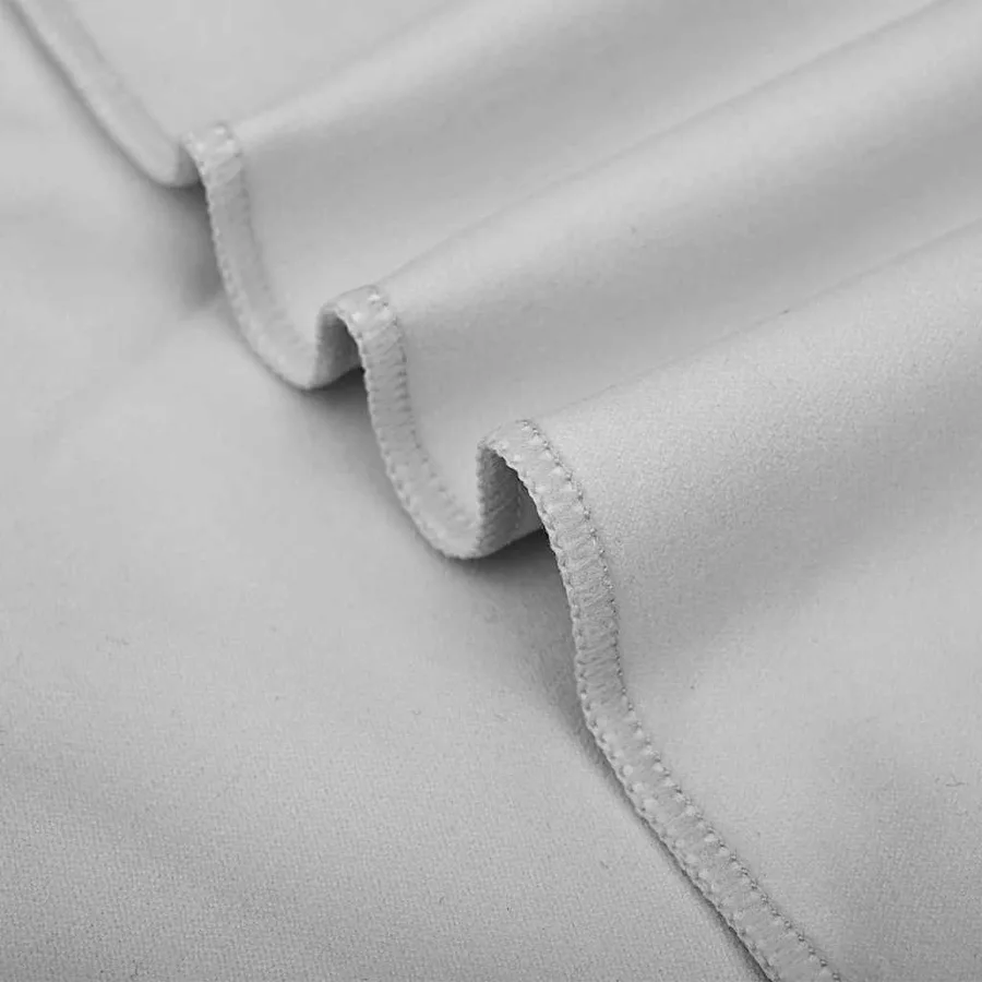 Set de serviettes de sport 3 pcs Gris Polyester et Polyamide - 6