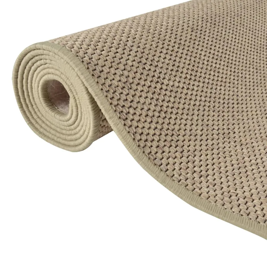 Tapis de couloir aspect sisal sable 50x300 cm - 5