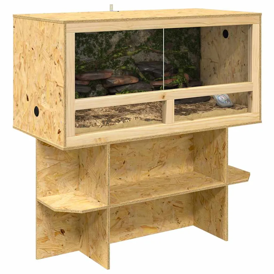 Terrarium Marron 100 x 50 x 100 cm OSB - 3