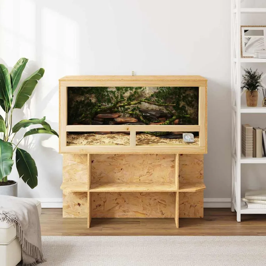 Terrarium Marron 100 x 50 x 100 cm OSB - 4