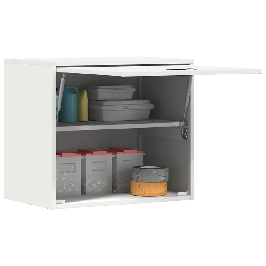 Armoire murale pour garage Blanc 60 x 40 x 53 cm - 3