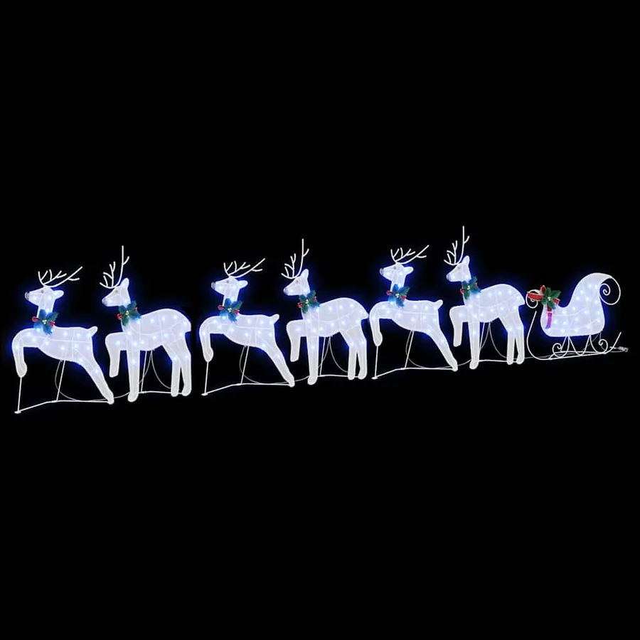 Rennes LED 7 pcs Blanc tissu - 5