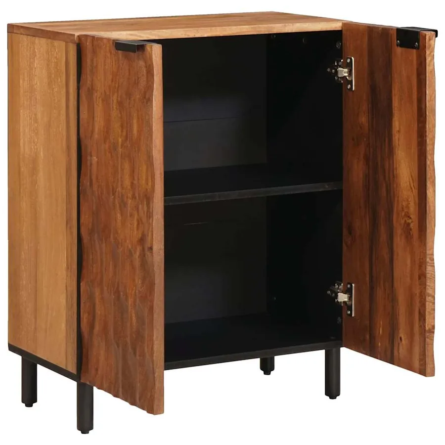 Buffet Finition Acacia Brun 60 x 33 x 75 cm - 2