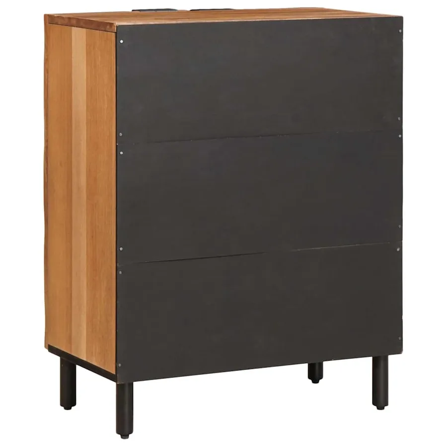 Buffet Finition Acacia Brun 60 x 33 x 75 cm - 5
