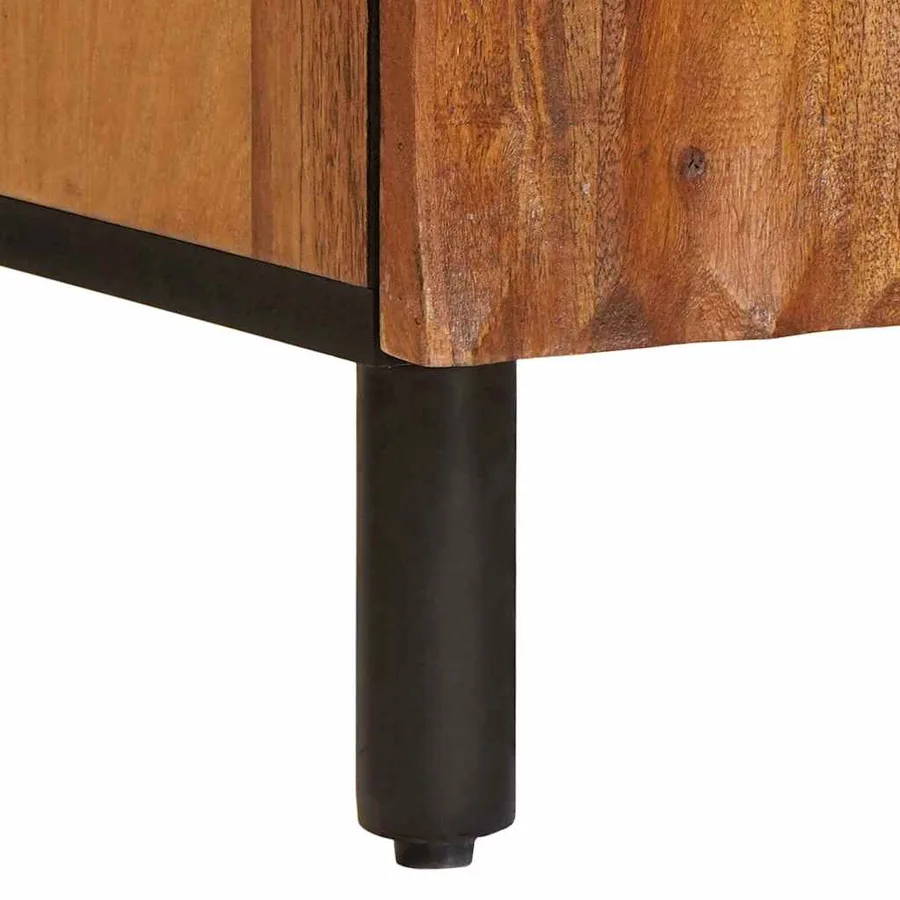Buffet Finition Acacia Brun 60 x 33 x 75 cm - 8