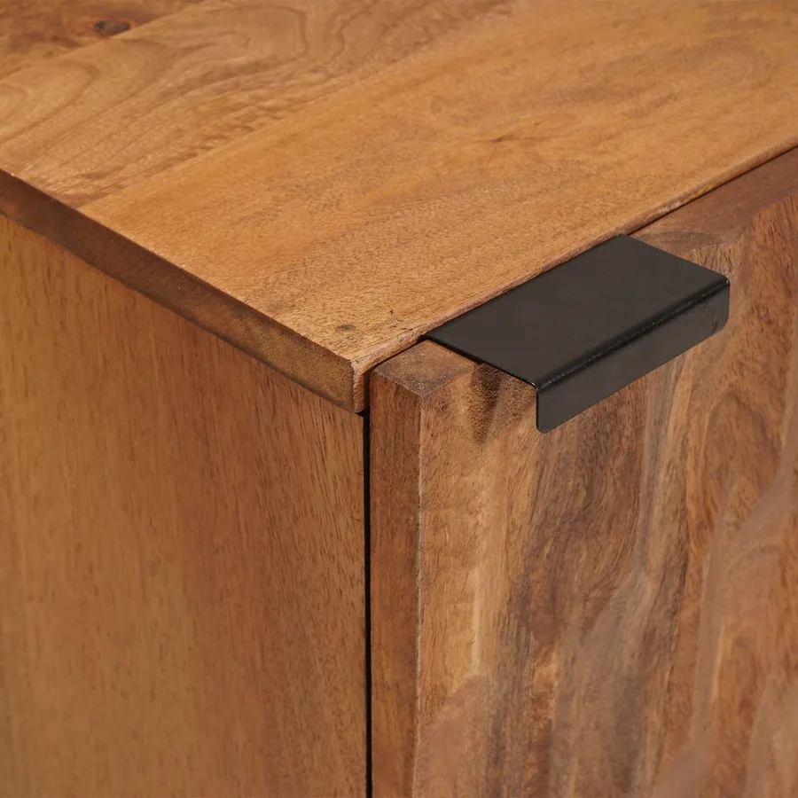 Armoire de salle de bain avec étagère Marron 38 x 33 x 58 cm - 6