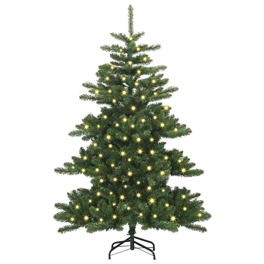 Sapin de Noël Artificiel à Branches Articulées Vert 150 cm - 3